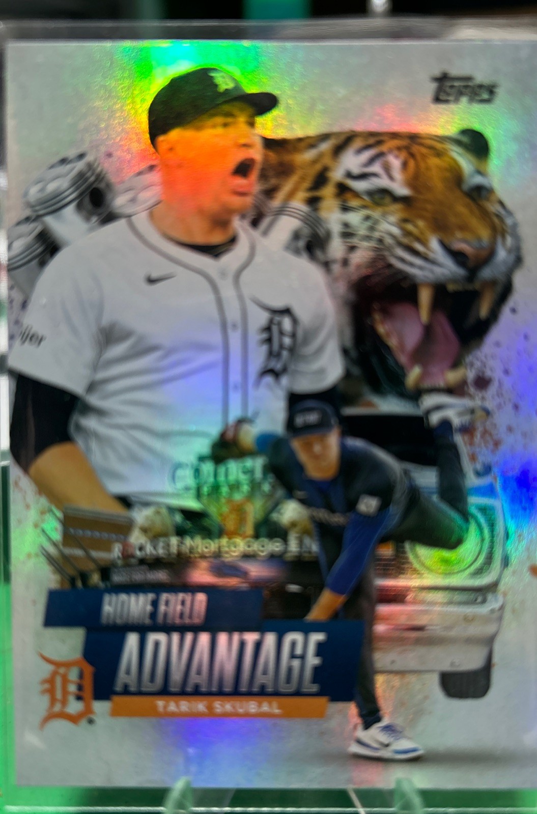 Tarik Skubal 2025 Topps Update Home Field Advantage HFA SP #HA-46 Tigers