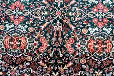 8X10 BREATHTAKING MINT 400KPSI HAND KNOTTED VEGETABLE DYE WOOL ZELLE TABRIZZ RUG