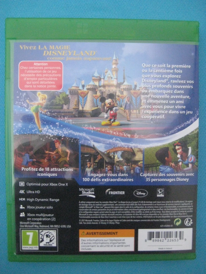 Disneyland adventures pour Xbox one, photo 3 sur 3