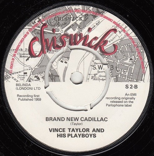 Vince Taylor And His Playboys - Pledging My Love / Brand New Cadillac (7", Singl - Imagen 2 de 2
