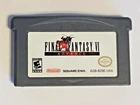 FINAL FANTASY VI Advance Game Boy Authentic Nintendo GBA *Cartridge Only* Tested