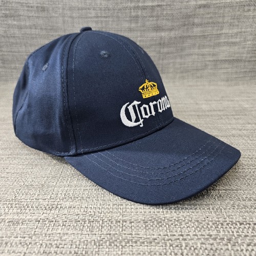 Corona Logo Embroidered Baseball Cap Navy Blue Promotional - Picture 2 of 7