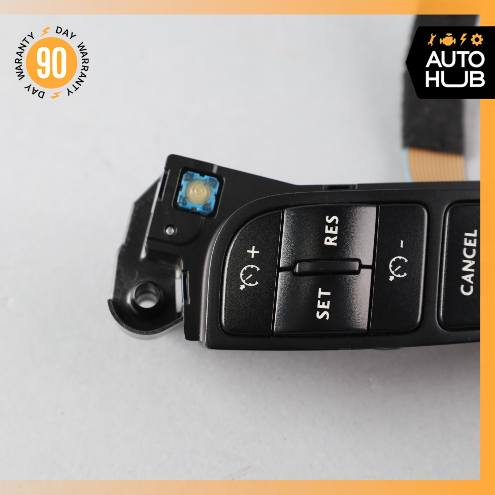 03-12 Bentley Continental GTC Left Steering Wheel Control Switch Button OEM 62k