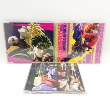 JoJo's Bizarre Adventure Part 1-3 OP Opening 3 Single CDs Set