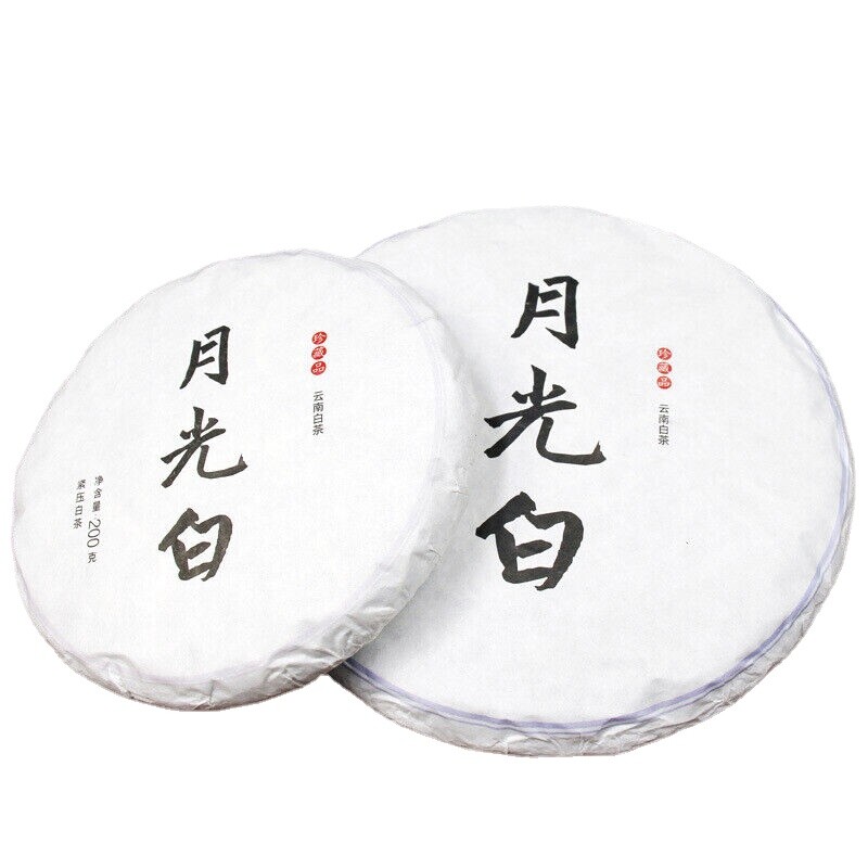 Health 200g Moonlight White Pu-erh Tea Cake Chinese Aged
