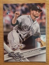 2017 TOPPS MATT CARASITI ROOKIE #318 COLORADO ROCKIES