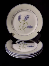 4 MAYHILL Laura Ashley (4) 7.75" SALAD PLATES Shabby Chic Country Cottage