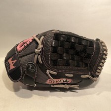  Louisville Slugger DV1150 Softball Glove Girls Right Throw 11.5" Diva Series