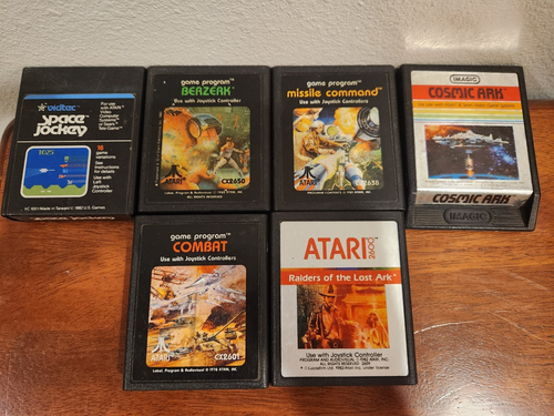 Lot de 3 Jeux Atari 2600 - Jeux vidéo
