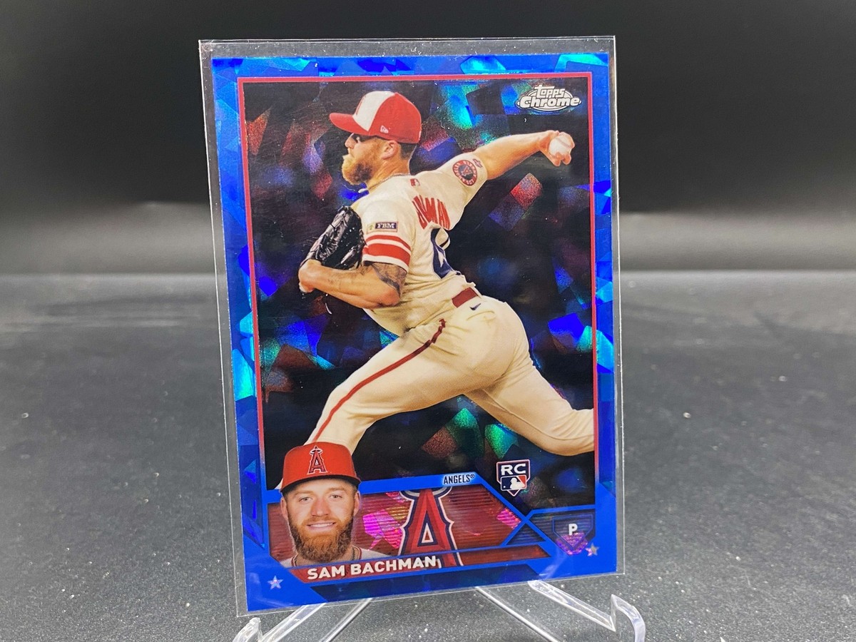 Sam Bachman 2023 Topps Chrome Update Sapphire USCS238 Angels RC | eBay