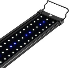 NICREW ClassicLED Lampe pour aquarium avec supports extensibles, LED blanches