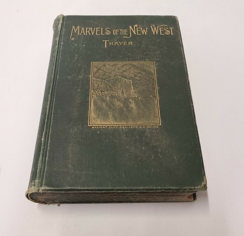 Marvels of the New West William Thayer Antique Book Missouri Illustrated Maps - Bild 1 von 7