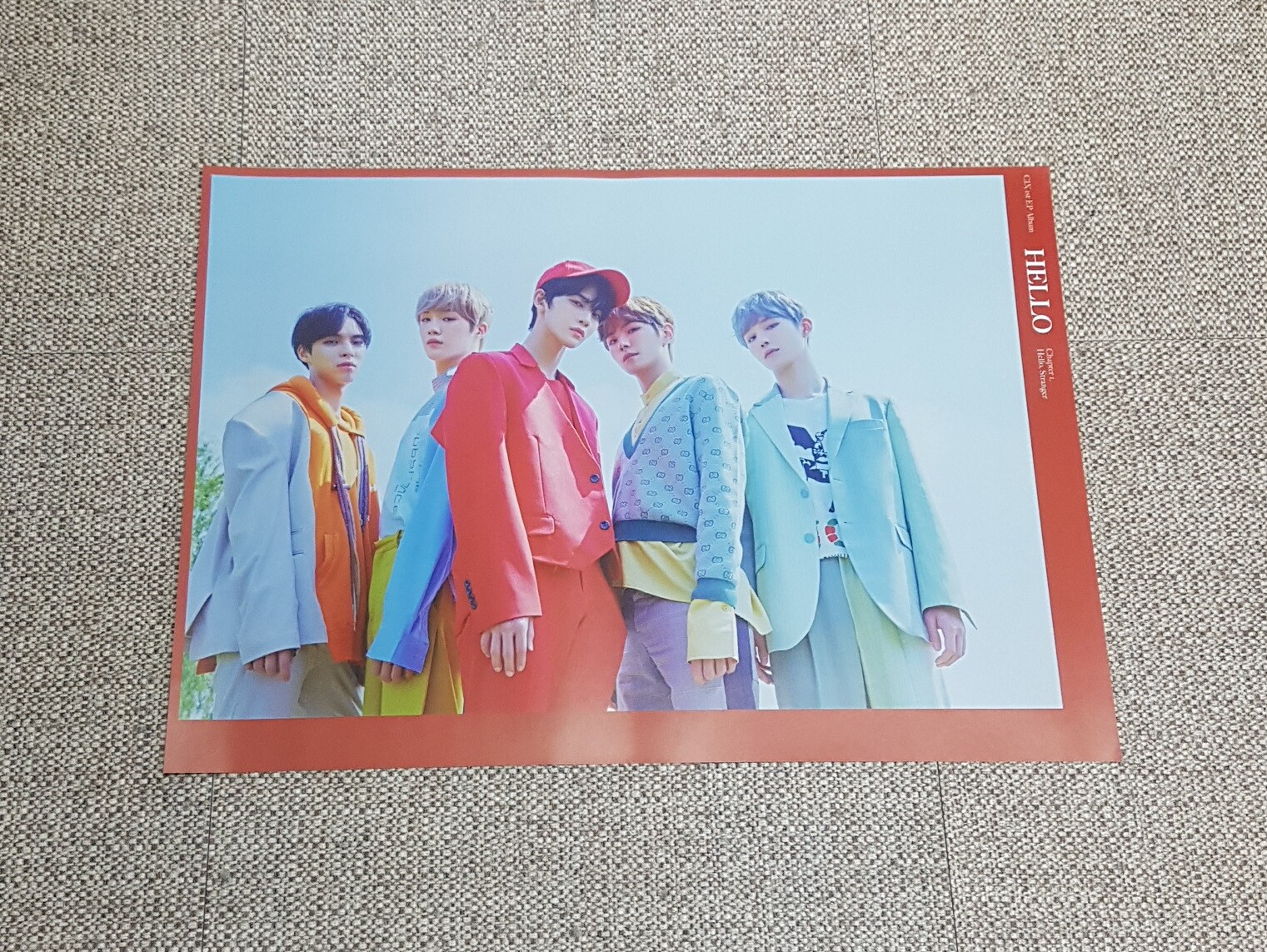K-POP CIX 1st EP Album [Chapter 1. Hello, Stranger] Hello Ver OFFICIAL ...