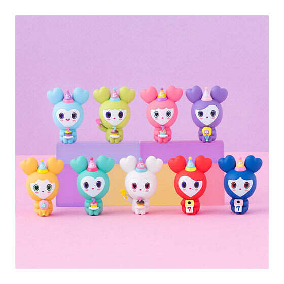 TWICE LOVELYS Lovely Mascot Capsule Toy Mascot Figure Japan