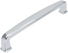10 Pack - Cosmas 4392-128CH Polished Chrome Modern Cabinet Hardware Handle Pull 