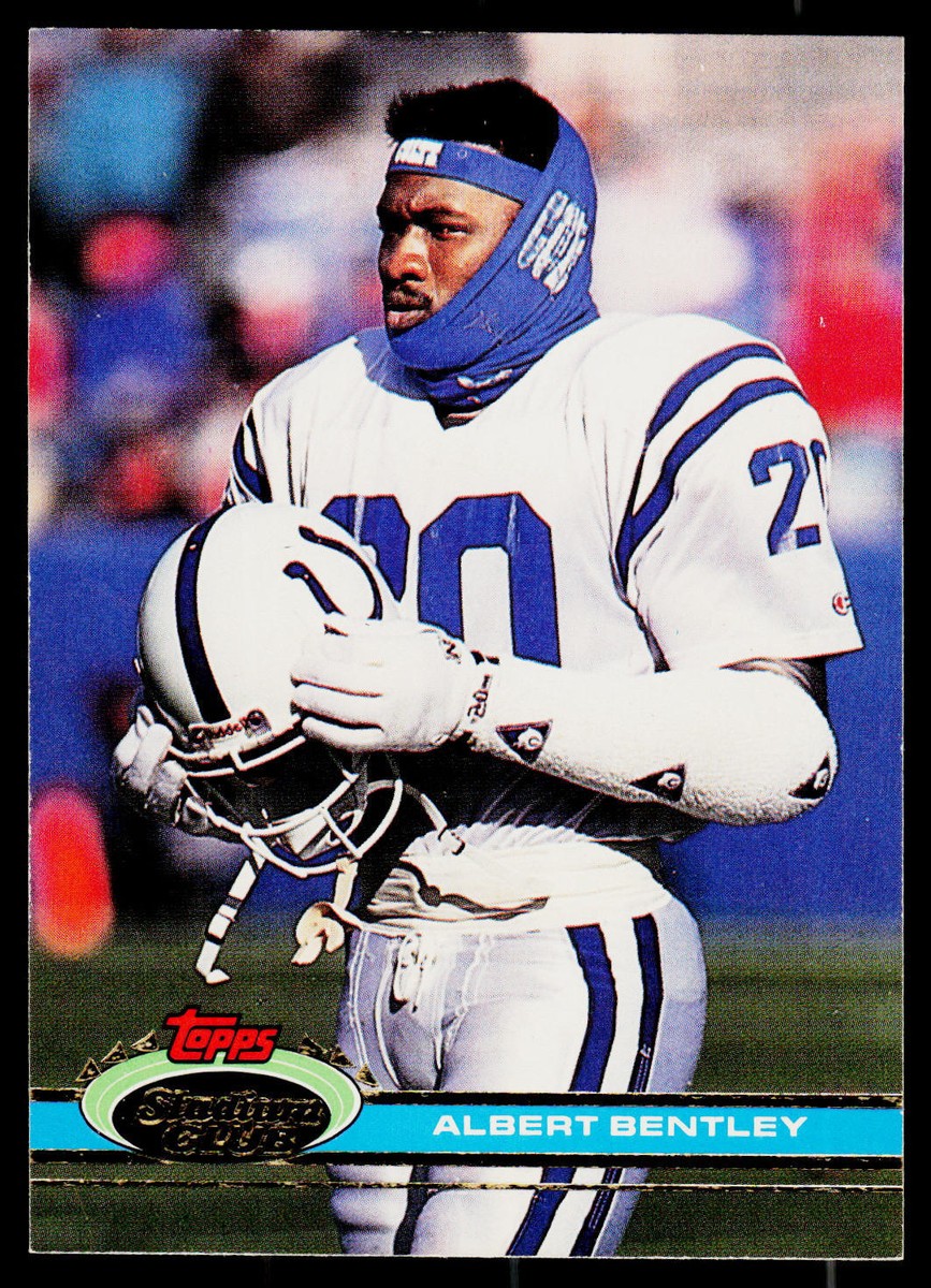Albert Bentley, 1991 Stadium Club, #15, Indianapolis Colts, | eBay