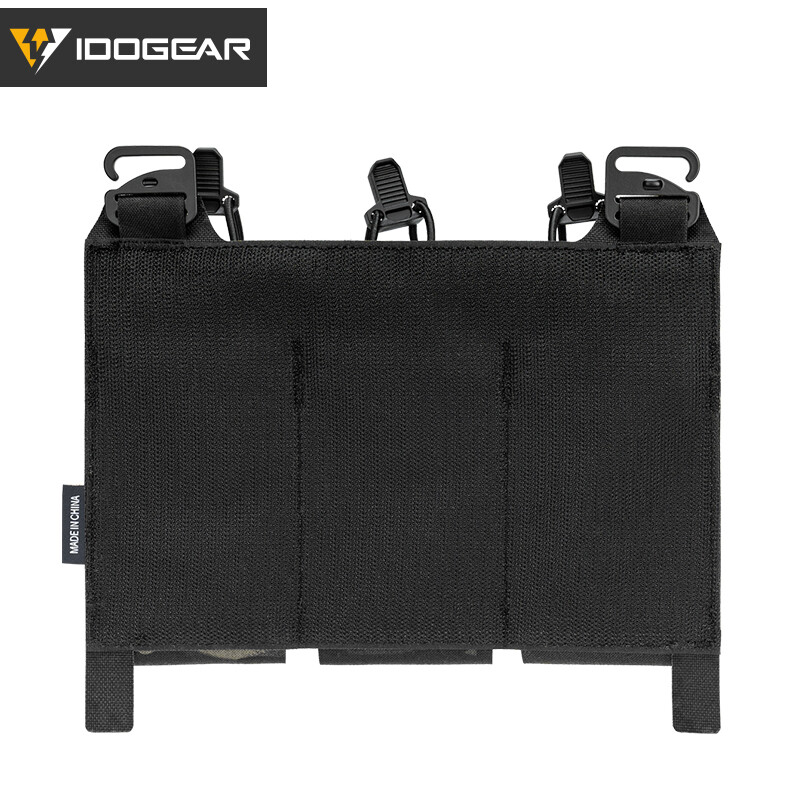 IDOGEAR Tactical 5.56 Dreifachmag Etui – Mit Frontklappe, Camo, Für 3 Magazine