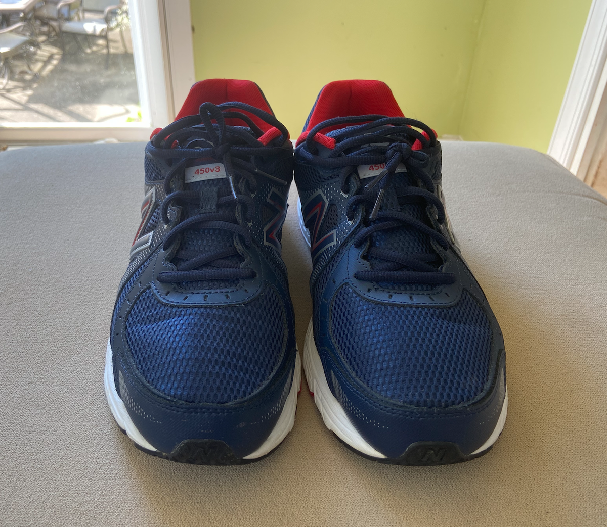 NEW BALANCE MENS M450NV3 SNEAKERS SIZE 11 4E BLUE/RED | eBay display picture 3