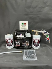 Gallon PFC Pro Undercoat Spray Gun Kit 2 Cans, 360 Wand 50 Plugs, Made in ITALY