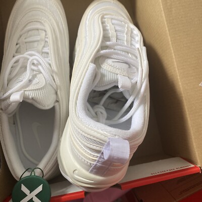 Size 8.5 - Nike Air Max 97 Triple White Wolf Gray