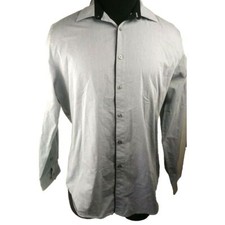 bar III Slim Fit Stretch Mens Button Upon Shirt Size Large