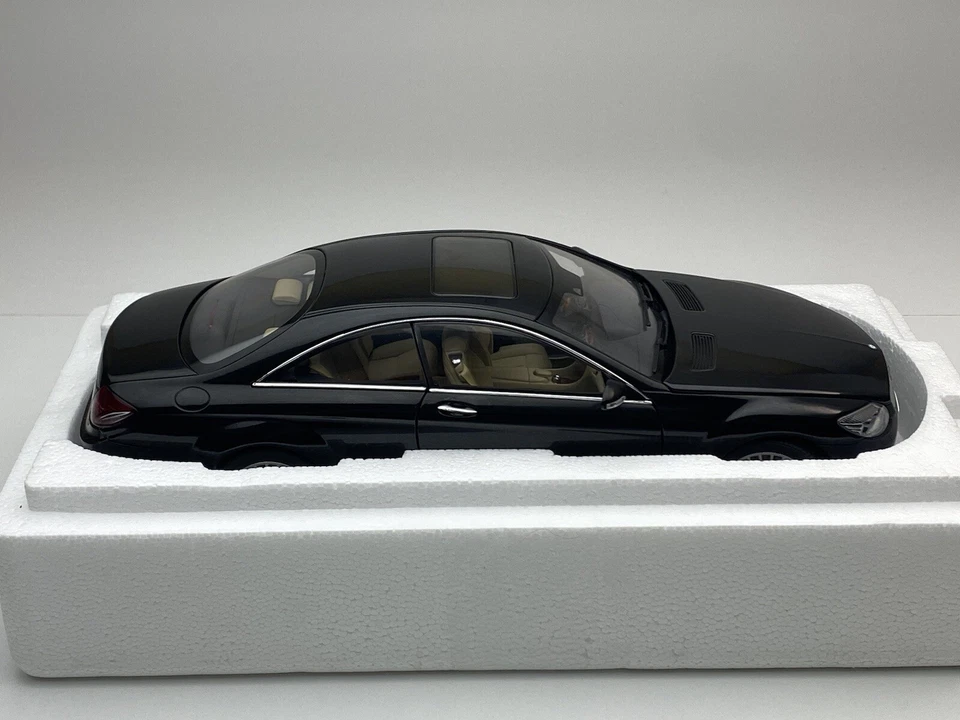 AUTOART 1/18 76165 MERCEDES-BENZ CL-KLASSE BLACK (GTSPIRIT NOREV MINICHAMPS OTTO - Immagine 4 di 4