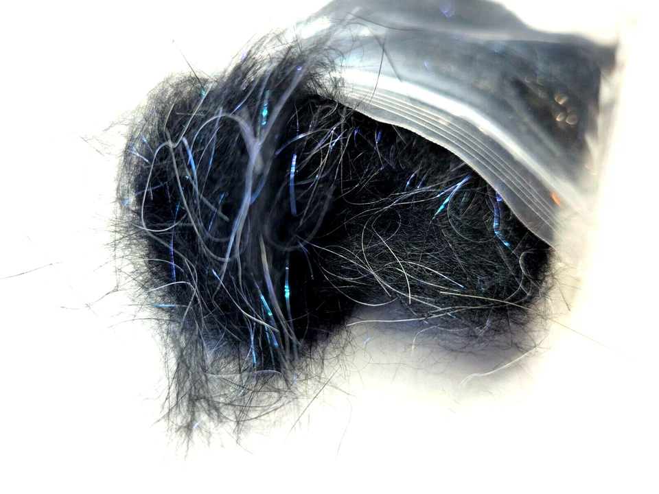 DOBJE DE PELO DE CONEJO - MECHONES DE HIELO PERLA - Materiales para atar moscas - 12 COLORES - ¡NUEVO! Foto 4 de 4