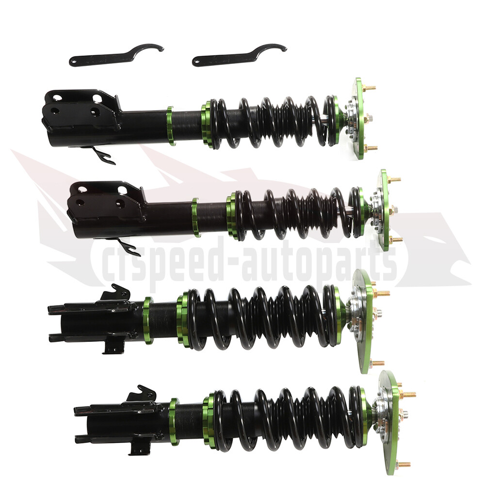 Green Coilover Struts Shocks Suspension Kits Adj Height For