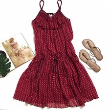 Marc Jacobs Sheer Boho Floral Summer Dress, Size 6