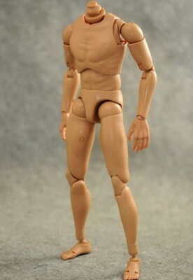 B001 1/6 Scale Male Body Narrow Shoulders For 12'' Figure Accessories INSTOCK