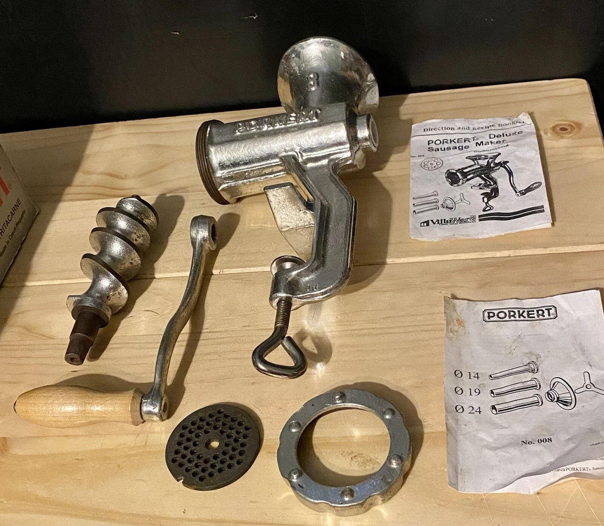 Porkert 2024 meat grinder