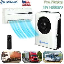 10000BTU 12V Truck Cab Air Conditioner Split AC for Semi Trucks RV Vans Caravan