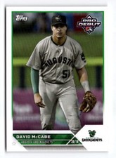 2023 Topps Pro Debut David McCabe  PD-180