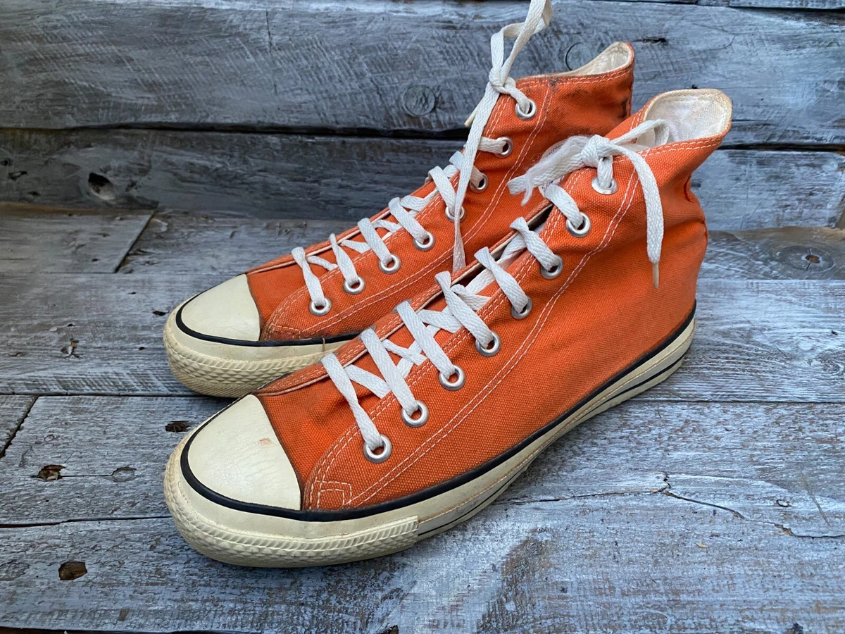 Converse Orange Vintage Clothing, Shoes & Accessories for  display picture 1