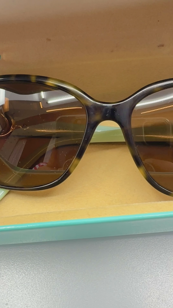 Tiffany & Co. TF 4066 8134/3B 56-16 135 3N Havana/Blue Square