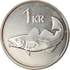 #793313 M&uuml;nze, Iceland, Krona, 2005, SS+, Nickel plated steel, KM:27A