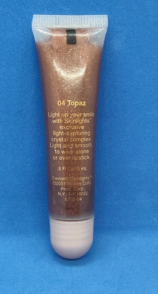 Revlon SkinLights Glosslights for Lips 04 TOPAZ .5 fl oz/15ml (LOT OF 2) - Image 3 of 3