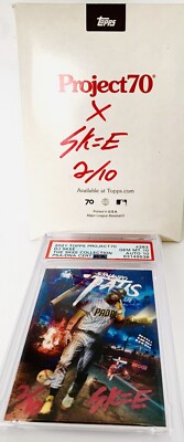 2021 Topps Project 70 Fernando Tatis DJ Skee Collection Auto #2/10