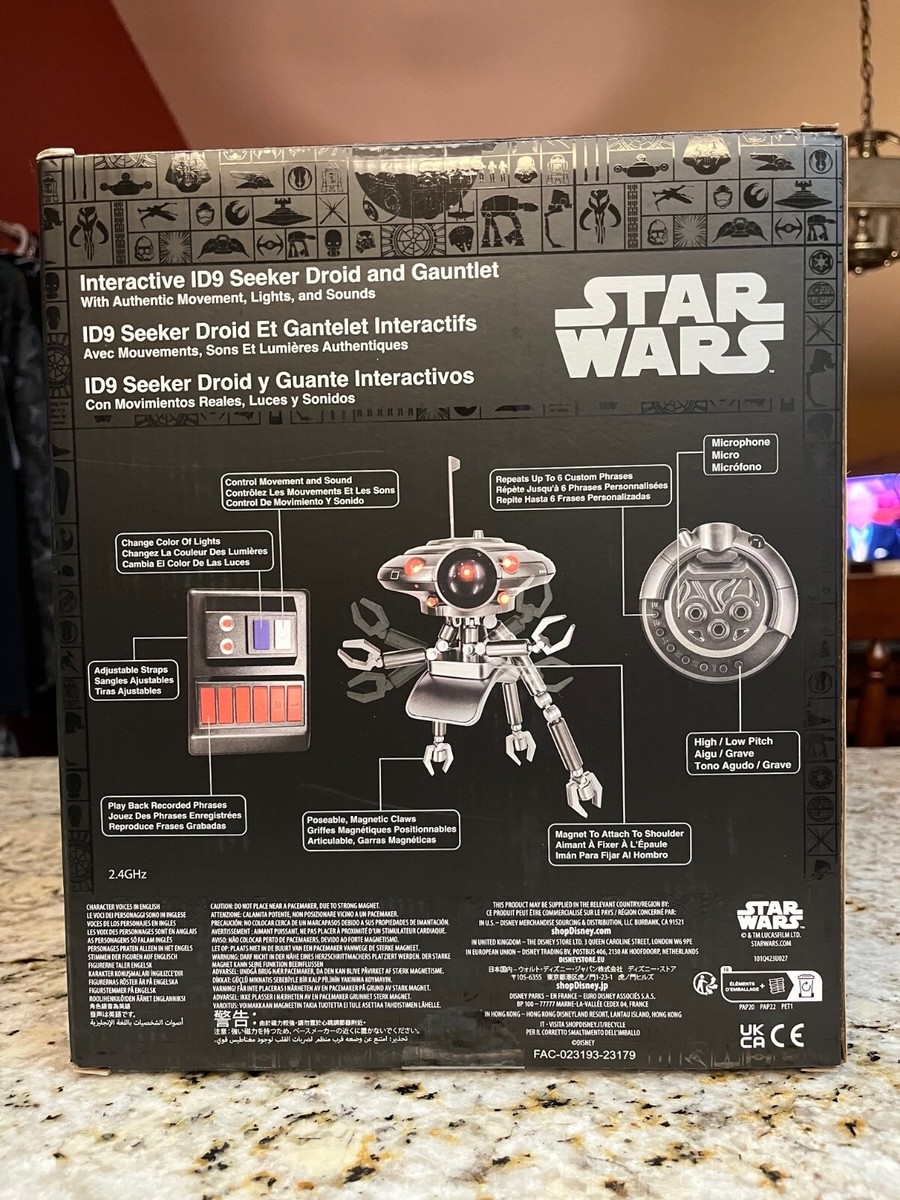Star Wars Galaxy's Edge Droid Depot ID9 Interactive Seeker Remote