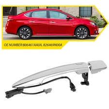 Front Right Passenger Side Door Handle For 2013-2018 Nissan Sentra S, SL, SR, SV