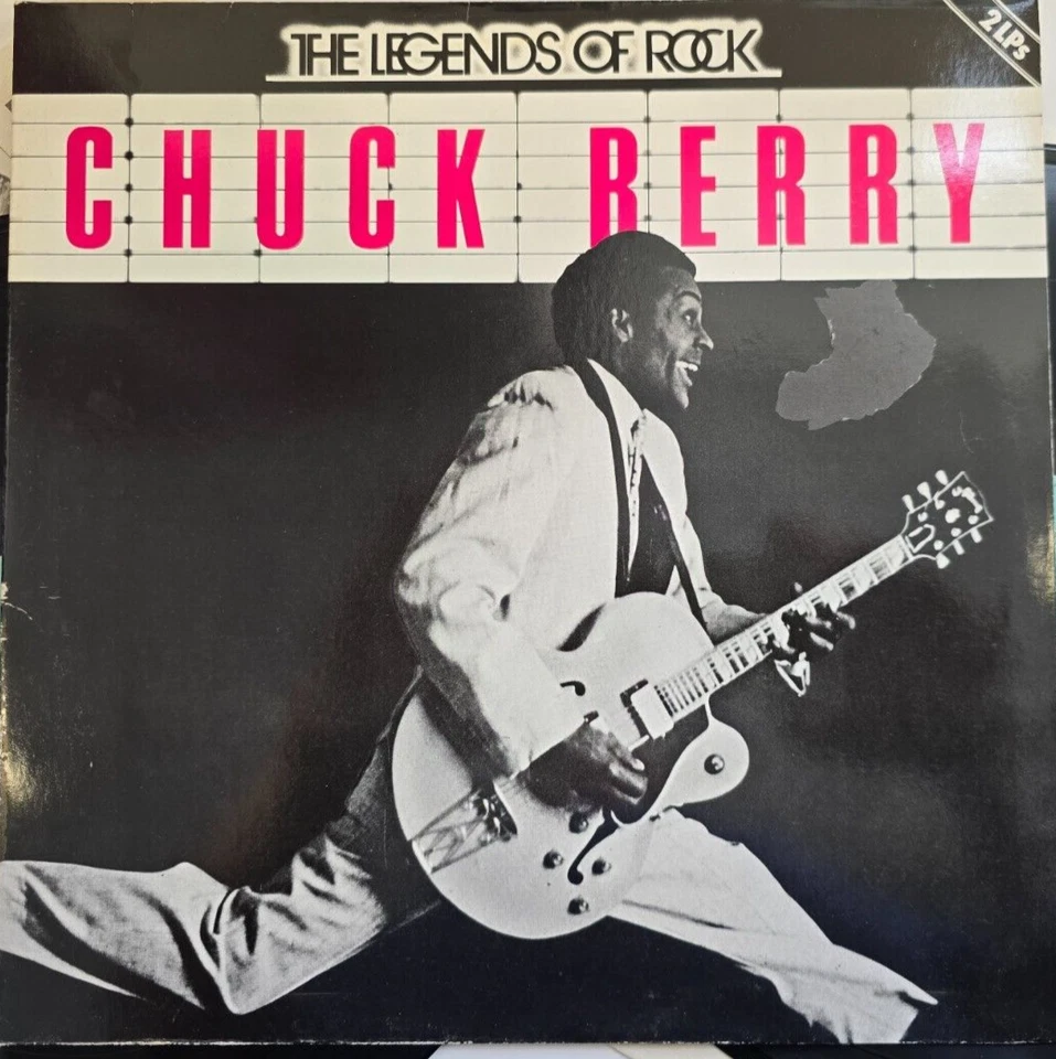 Chuck Berry – The Legends Of Rock Chuck Berry LP Album vinyl record compilation - Image 3 of 4