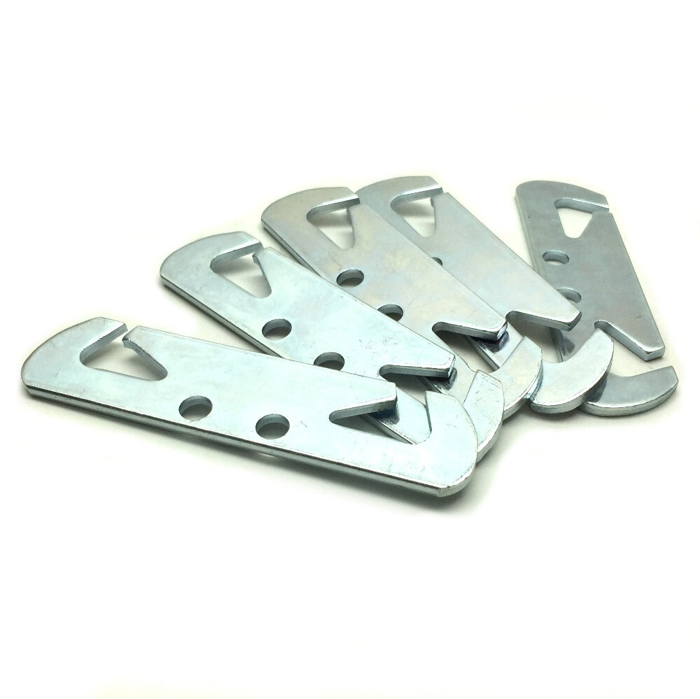 Powder Coating Hanging Sheet And Pipe Suspension Hooks (5 Count)