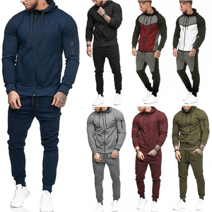 mens joggers and sweatshirt set