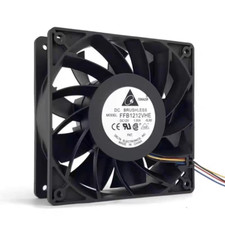 1 PCS DELTA Fan FFB1212VHE DC12V 1.5A 12038 12CM 4 wire PWM cooling fan