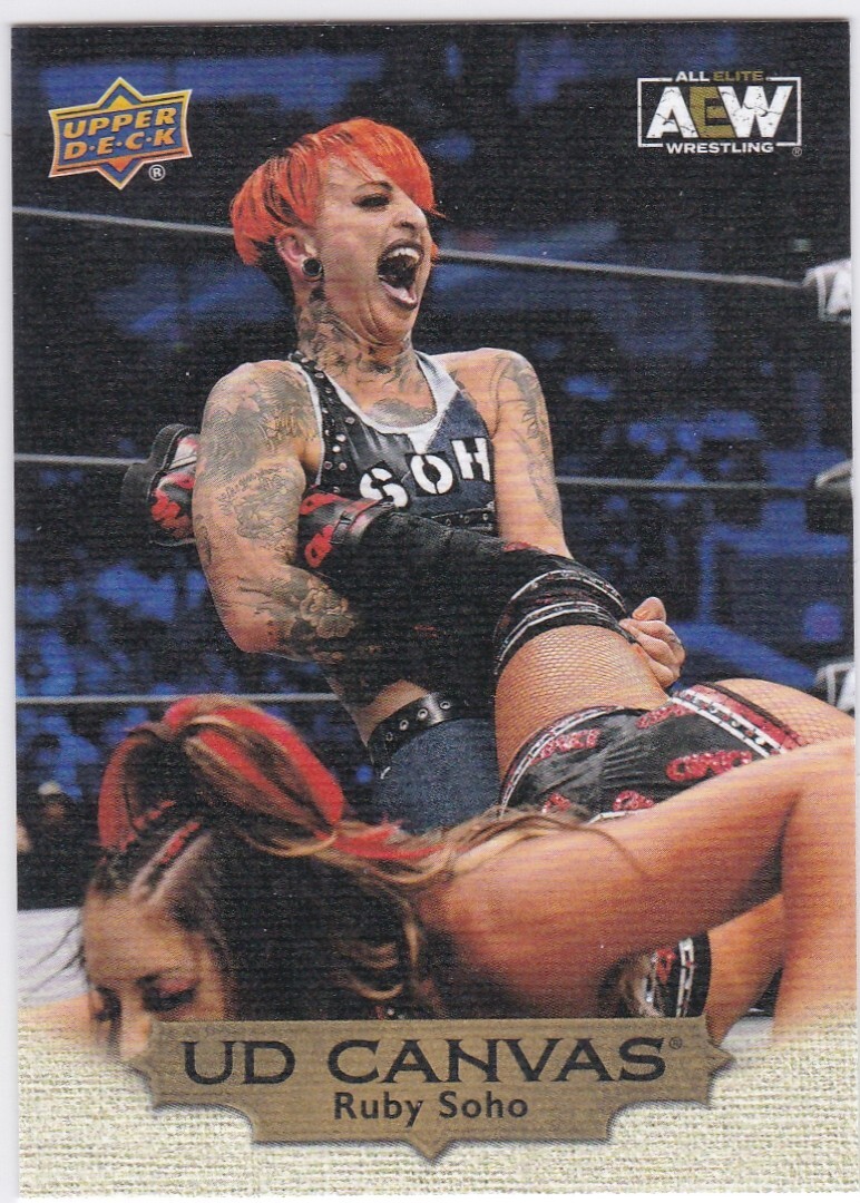 2022 Upper Deck AEW Ruby Soho UD GOLD Canvas #C4