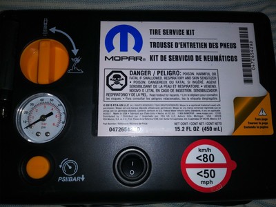 NEW MOPAR JEEP CHRYSLER DODGE OEM MOBILITY SERVICE KIT TIRE PUMP 