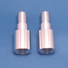 POLISHED YZF Bar Ends Yamaha 600R FZR FZ6 FZ1 NEW Made in the USA