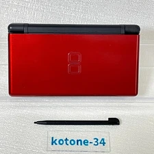 Nintendo DS Lite Crimson Black Red Console Used NDS *Japanese model