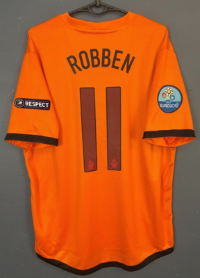 MEN ROBBEN #11 HOLLAND 2012/2014 NETHERLANDS SOCCER FOOTBALL SHIRT