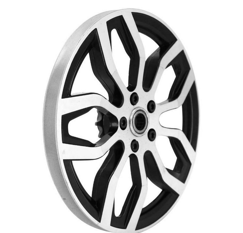 Poulie alu noir avec pignon 11 dents pour cyclo Peugeot 103 et MBK 51